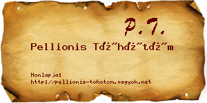 Pellionis Töhötöm névjegykártya